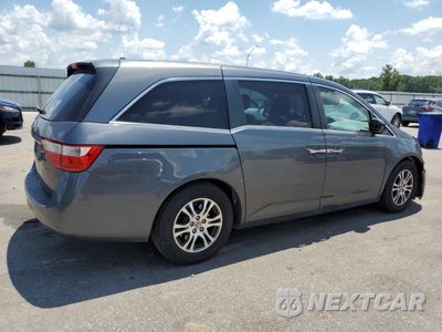 Trzecie zdjęcie samochodu z tyłu: 2012 HONDA ODYSSEY EXL VIN:5FNRL5H64CB068733 - miniatura
