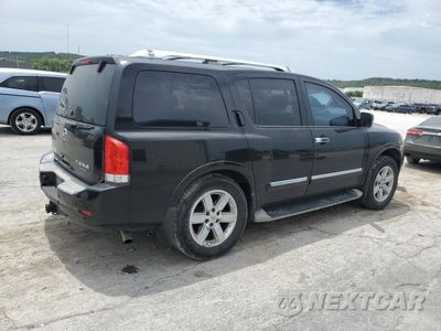Trzecie zdjęcie samochodu z tyłu: 2011 NISSAN ARMADA SV VIN:5N1BA0NC4BN609912 - miniatura