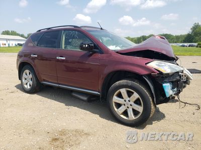 Czwarte zdjęcie samochodu z boku: 2006 NISSAN MURANO SL VIN:JN8AZ08W36W506130 - miniatura