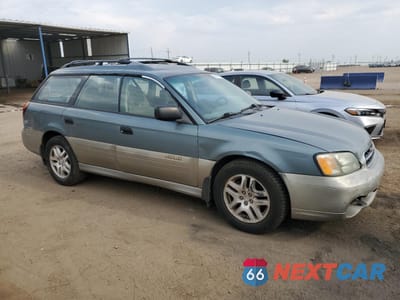 Czwarte zdjęcie samochodu z boku: 2002 SUBARU LEGACY OUTBACK VIN:4S3BH665627641025 - miniatura