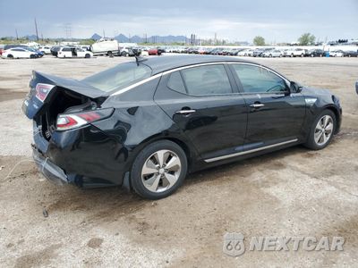 Trzecie zdjęcie samochodu z tyłu: 2014 KIA OPTIMA HYBRID VIN:KNAGN4AD0E5068864 - miniatura