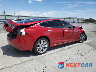 Trzecie zdjęcie samochodu z tyłu: 2020 TESLA MODEL S VIN:5YJSA1E43LF382585 - miniatura