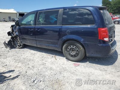 Drugie zdjęcie samochodu z przodu: 2016 DODGE GRAND CARAVAN SE VIN:2C4RDGBG3GR101774 - miniatura