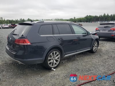 Trzecie zdjęcie samochodu z tyłu: 2019 VOLKSWAGEN GOLF ALLTRACK S VIN:3VWH17AU9KM512279 - miniatura