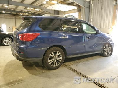 Trzecie zdjęcie samochodu z tyłu: 2018 NISSAN PATHFINDER S VIN:5N1DR2MM1JC648846 - miniatura