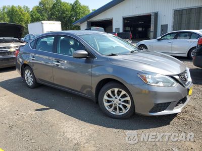 Czwarte zdjęcie samochodu z boku: 2018 NISSAN SENTRA S VIN:3N1AB7AP0JY337328 - miniatura