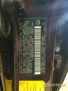Zdjęcie 12 z 14 samochodu: 2006 LEXUS ES 330 VIN:JTHBA30G265143868 - miniatura