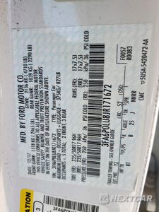 Zdjęcie 12 z 12 samochodu: 2018 FORD FUSION SE HYBRID VIN:3FA6P0LU8JR171672 - miniatura