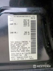 Zdjęcie 13 z 15 samochodu: 2018 NISSAN ALTIMA 2.5 VIN:1N4AL3AP5JC475626 - miniatura