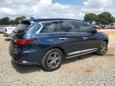 Trzecie zdjęcie samochodu z tyłu: 2017 INFINITI QX60 VIN:5N1DL0MN9HC552388 - miniatura