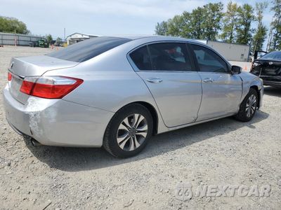 Trzecie zdjęcie samochodu z tyłu: 2014 HONDA ACCORD LX VIN:1HGCR2F32EA076581 - miniatura