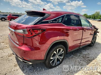 Trzecie zdjęcie samochodu z tyłu: 2022 LEXUS RX 350 VIN:2T2HZMDA9NC341537 - miniatura