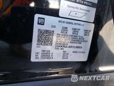 Zdjęcie 13 z 14 samochodu: 2023 GMC ACADIA SLT VIN:1GKKNUL40PZ149924 - miniatura