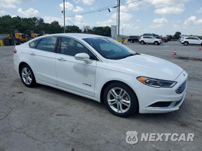 Czwarte zdjęcie samochodu z boku: 2018 FORD FUSION SE HYBRID VIN:3FA6P0LU7JR171940 - miniatura