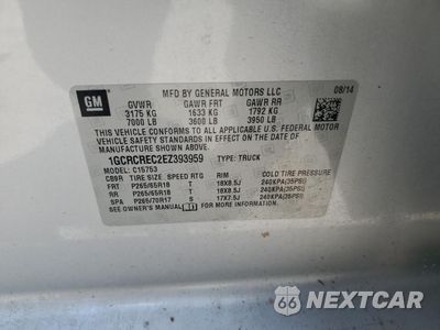 Zdjęcie 12 z 14 samochodu: 2014 CHEVROLET SILVERADO C1500 LT VIN:1GCRCREC2EZ393959 - miniatura