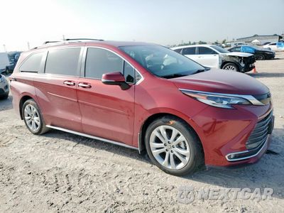 Czwarte zdjęcie samochodu z boku: 2022 TOYOTA SIENNA LIMITED VIN:5TDERKEC4NS092017 - miniatura