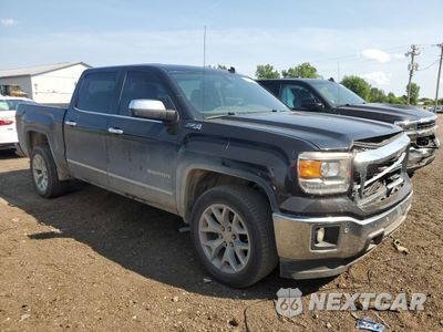 Czwarte zdjęcie samochodu z boku: 2014 GMC SIERRA K1500 SLT VIN:3GTU2VEC0EG232791 - miniatura