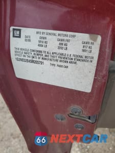 Zdjęcie 12 z 14 samochodu: 2005 PONTIAC GRAND AM SE VIN:1G2NE52E45M205791 - miniatura