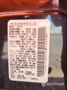 Zdjęcie 13 z 13 samochodu: 2012 NISSAN ROGUE SELECT S VIN:JN8AS5MV3EW714277 - miniatura