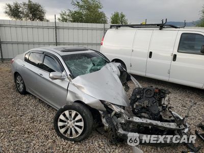 Czwarte zdjęcie samochodu z boku: 2013 HONDA ACCORD EXL VIN:1HGCR3F86DA009806 - miniatura
