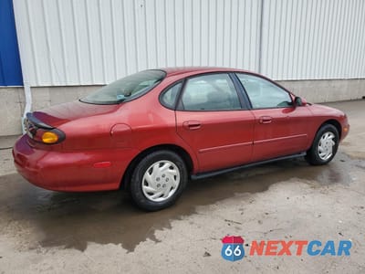 Trzecie zdjęcie samochodu z tyłu: 1996 FORD TAURUS GL VIN:1FALP52U2TG180329 - miniatura