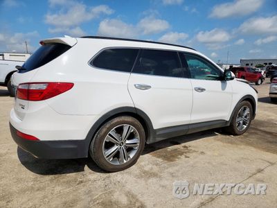 Trzecie zdjęcie samochodu z tyłu: 2014 HYUNDAI SANTA FE GLS VIN:KM8SR4HF8EU083459 - miniatura