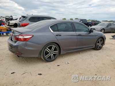 Trzecie zdjęcie samochodu z tyłu: 2016 HONDA ACCORD SPORT VIN:1HGCR2F54GA033574 - miniatura