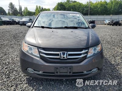 Piąte zdjęcie samochodu w środku: 2015 HONDA ODYSSEY TOURING VIN:5FNRL5H9XFB117948 - miniatura