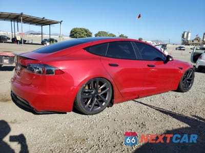 Trzecie zdjęcie samochodu z tyłu: 2022 TESLA MODEL S VIN:5YJSA1E66NF460796 - miniatura