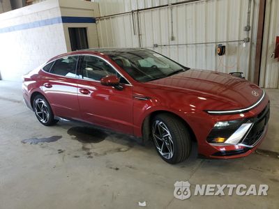 Czwarte zdjęcie samochodu z boku: 2025 HYUNDAI SONATA SEL VIN:KMHL14JA6SA490560 - miniatura