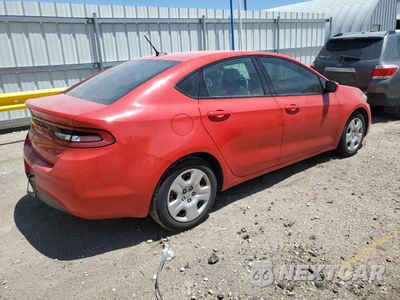 Trzecie zdjęcie samochodu z tyłu: 2016 DODGE DART SE VIN:1C3CDFAAXGD750833 - miniatura