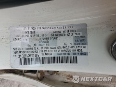 Zdjęcie 12 z 15 samochodu: 2017 TOYOTA YARIS IA VIN:3MYDLBYV2HY148979 - miniatura