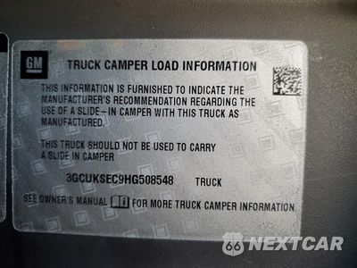 Zdjęcie 12 z 15 samochodu: 2017 CHEVROLET SILVERADO K1500 LTZ VIN:3GCUKSEC9HG508548 - miniatura