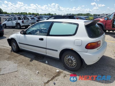 Drugie zdjęcie samochodu z przodu: 1995 HONDA CIVIC DX VIN:2HGEH2464SH503927 - miniatura