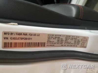 Zdjęcie 14 z 14 samochodu: 2023 DODGE DURANGO R/T VIN:1C4SDJCT6PC551311 - miniatura