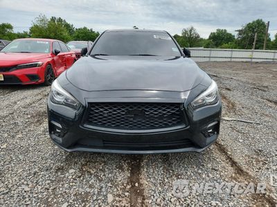 Piąte zdjęcie samochodu w środku: 2019 INFINITI Q50 LUXE VIN:JN1EV7AR7KM551988 - miniatura