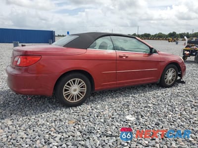 Trzecie zdjęcie samochodu z tyłu: 2008 CHRYSLER SEBRING VIN:1C3LC45K08N273187 - miniatura