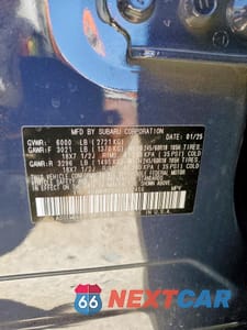 Zdjęcie 14 z 16 samochodu: 2025 SUBARU ASCENT PREMIUM VIN:4S4WMADDXS3412456 - miniatura