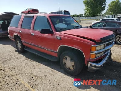 Czwarte zdjęcie samochodu z boku: 1997 CHEVROLET TAHOE K1500 VIN:1GNEK13R9VJ320538 - miniatura