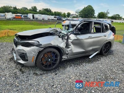 2021 BMW X3 M COMPETITION 5YMTS0C02M9F31411 - główne zdjęcie licytacji z USA - miniatura