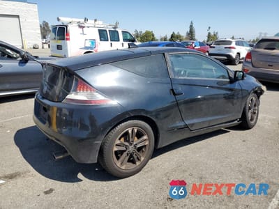 Trzecie zdjęcie samochodu z tyłu: 2011 HONDA CR-Z VIN:JHMZF1D43BS001495 - miniatura