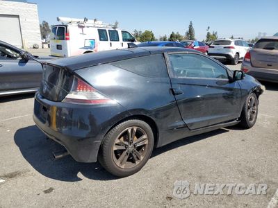 Trzecie zdjęcie samochodu z tyłu: 2011 HONDA CR-Z VIN:JHMZF1D43BS001495 - miniatura