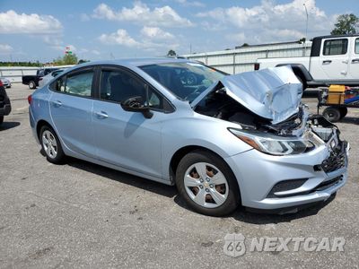 Czwarte zdjęcie samochodu z boku: 2017 CHEVROLET CRUZE LS VIN:1G1BC5SM6H7216086 - miniatura