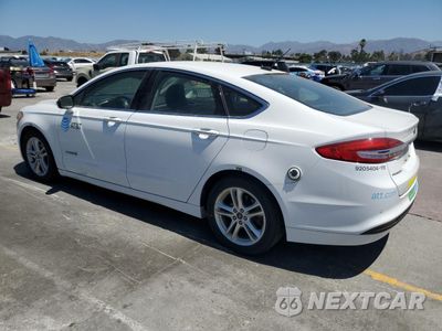 Drugie zdjęcie samochodu z przodu: 2018 FORD FUSION SE HYBRID VIN:3FA6P0LU1JR129960 - miniatura