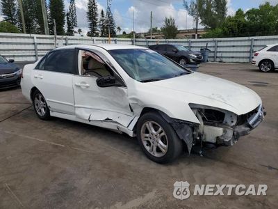 Czwarte zdjęcie samochodu z boku: 2007 HONDA ACCORD SE VIN:JHMCM56347C010618 - miniatura