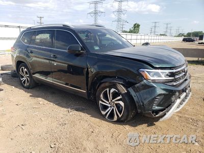Czwarte zdjęcie samochodu z boku: 2021 VOLKSWAGEN ATLAS SEL PREMIUM VIN:1V2TR2CA7MC572253 - miniatura