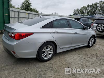 Trzecie zdjęcie samochodu z tyłu: 2014 HYUNDAI SONATA GLS VIN:5NPEB4AC1EH876425 - miniatura