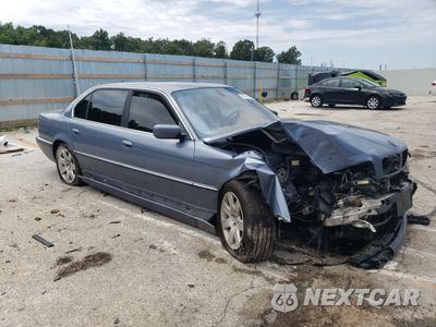 Czwarte zdjęcie samochodu z boku: 2001 BMW 740 IL VIN:WBAGH83431DP25006 - miniatura