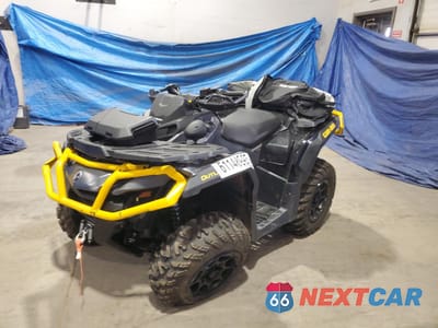 Drugie zdjęcie samochodu z przodu: 2023 CAN-AM OUTLANDER 850 EFI XT-P 4X4 VIN:3JBLKAU41PJ000076 - miniatura