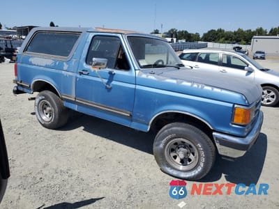 Czwarte zdjęcie samochodu z boku: 1988 FORD BRONCO U100 VIN:1FMEU15H7JLA41381 - miniatura